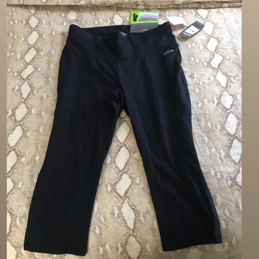 Spalding Black Capri leggings